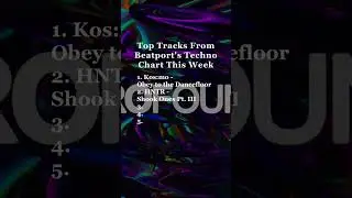 Top Tracks From Beatport's #Techno Chart This Week
