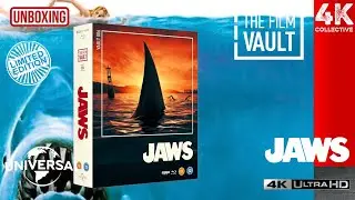 The Film Vault 006 - Jaws 4k UltraHD Blu-ray Premium Edition Unboxing