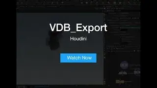 Houdini VDB Export