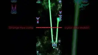 A tear on screen that activates slow motion ..? Campaign Mode - Galaxy Attack Alien Shooter #glitch