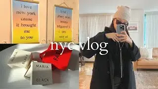 NYC VLOG | hidden shop in west village, ssense jewelry unboxing | 웨스트 빌리지 숨은 샵, 센스 쥬얼리 언박싱 (eng/kor)