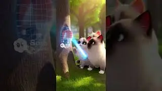 Season3 EP27A Fantasy Realm Ruled by a Ragdoll #cat #ai #short #cats_of_instagram#adiaava#guessthes