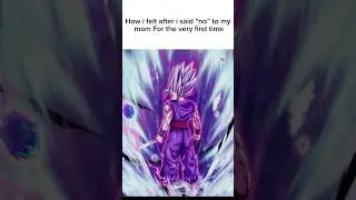 It&rsquo;s too scary to say no💀 [Gohan meme] #gohan #trending #memes #music #viralvideo #edit