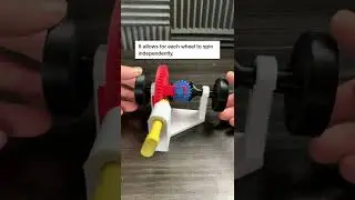 3D Printed Model of a Differential