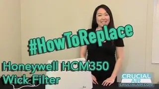 Honeywell HCM350 Wick Filter Replacement for Part # HAC 504AW