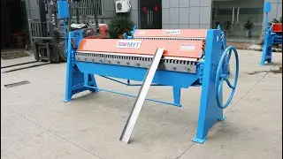 MYT&reg; 1.5x2000 Sheet metal TDF folding machine for rectangular duct / manual bending machine