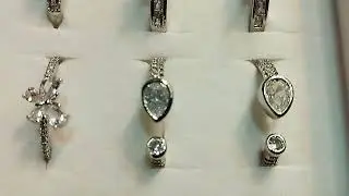 24k white gold silver plated Ring for clients Exclusive By Buzz jewellers 