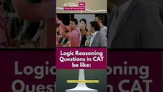 Logic reasoning Que in CAT , CAT prep 2024 #mba #logic #reasoning #memes #akshykumar #sunilshetty
