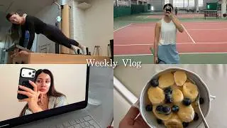 VLOG | неделя со мной | спорт 5 раз в неделю | рутина