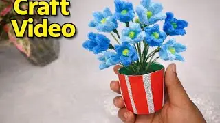 Pazhaya paper glass onnum ini kalayenda / adipoli flower pot💕💕