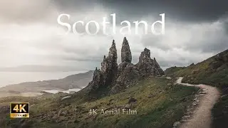 Scotland | 4k drone video with deep house ambient music
