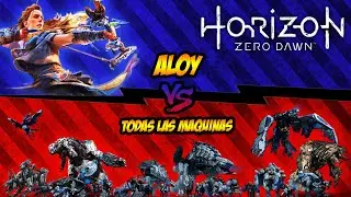 HORIZON ZERO DAWN – BATALLA EN MODO ULTRADIFICIL - ALOY VS TODAS LAS MAQUINAS
