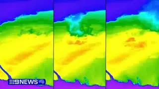 Dramatic vision shows Volcano eruption in Philippines / 9 New Australia #news #breakingnews 