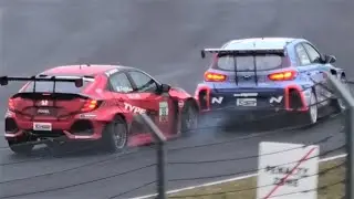 ADAC TCR Germany 2021 - Crash, M. Fugel Aggressive Driving & Action - N&uuml;rburgring