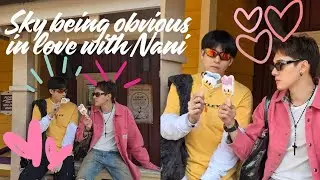 Sky being obvious in love with Nani #skynani 
