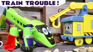 Toy Train Carly From All Engines Go Helps The Funlings