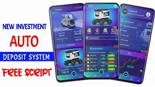 New investment Mining Auto deposit System investment Script