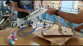 Pneumatic Control Pick and Place Robot