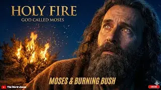 Moses and the Burning Bush at Night | When God Calls a Shepherd | Cinematic Bible Story