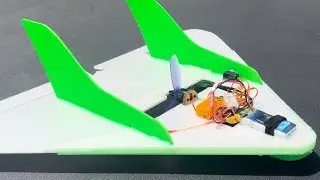 Easy Build RC Vortex Flying Wing Maiden Flight