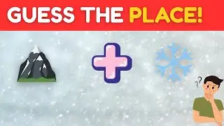 Guess the Frozen Place from Emoji Challenge | Disney Frozen Quiz ❄️🏰