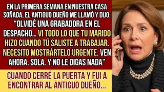 HISTORIAS REALES. El antiguo dueño me llamó diciendo que vio todo lo que mi esposo hizo… Entonces yo