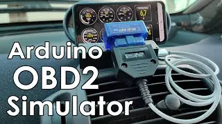 🔌 OBD2 симулятор на Arduino и CAN Bus MCP2515
