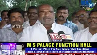 2 Days RTC Employees Hunger Strike Ends| Mahbubnagar RTC Bus Stand.