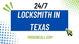 Locksmith Services Throughout Texas | 24/7 Emergency Help by Pros On Call