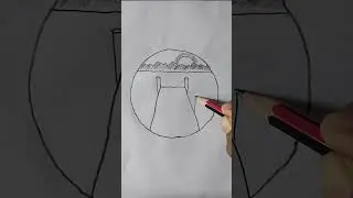 Bridge circle scenery 💖🌳💖 long video#art 