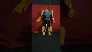 using my cyberverse bumblebee for AI Cube
