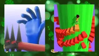 Climb The Ladder (vs) Climb The Tower | COMPARE GAMEPLAY | Android iOS Gameplay Walkthrough