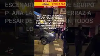 MADRID | No dejan pasar al Cami&oacute;n Escenario y resto equipo pese a tener permisos en FERRAZ | ESPA&Ntilde;A