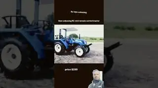 Unboxing a Mini rc tractor #trending #tractor #minitractor #rc #youtubeshort
