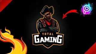 How To Make Logo Like Total Gaming | Step By Step Logo Editing | Picsart Editing Tutorial