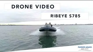 Ribeye S785 785 Drone Video - Boat for Sale - Yamaha 300HP - Solent Drone Footage