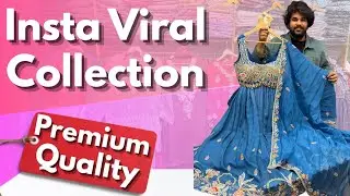 Instagram Viral Collection | Premium Party Wear Suits, Indo Western, Cord Sets, Drape Saree & More! 