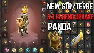 STR/TERRE PANDA WITH NEW 3.3 LEGENDS UPDATE! | PvP Set Review | DOFUS 3.2 [DOFUS] [EN]