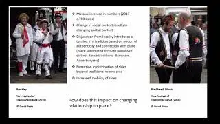 “It’s got bells on”: Space and Place in English Morris Dance