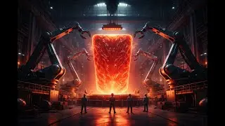 Liquid Fire Turns Into Glass 😱  |  Glass Factory Process