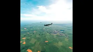 DCS Bf-109 Bomber Intercept With Included Crash landing...Whoops