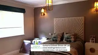 Motorised Roller blinds with temperature control | www.leadinginteriors.com Kensington Edgware