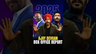 4 Movies, But Only 1 Hit !! Ajay Devgan Box Office Report Card 2025