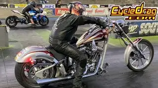 Chopper STUNS GSXR 1000!