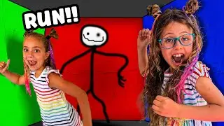 We Tried to Outsmart the Stick Man in Roblox and THIS Happened!