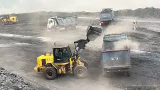 437-4 ECO BS-4 LOADER COAL MINING WORKS VIDEO #coalmining #viral #viralvideo #video #loader #bs4 
