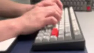 [ASMR] 20 Minutes of Typing Sounds with Niz Electrocapacitive Keyboard
