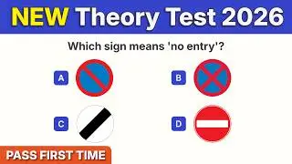Theory Test 2026 UK | New Driving Theory Test 2026 UK | PASS FIRST TIME