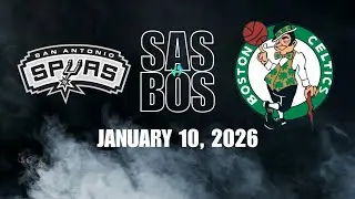 San Antonio Spurs vs Boston Celtics Full Game Highlights &ndash; January 10, 2026 | NBA 2025-2026