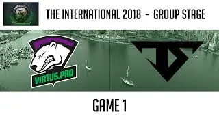 Virtus.pro vs Team Serenity (Game 1) | The International 2018: Group Stage